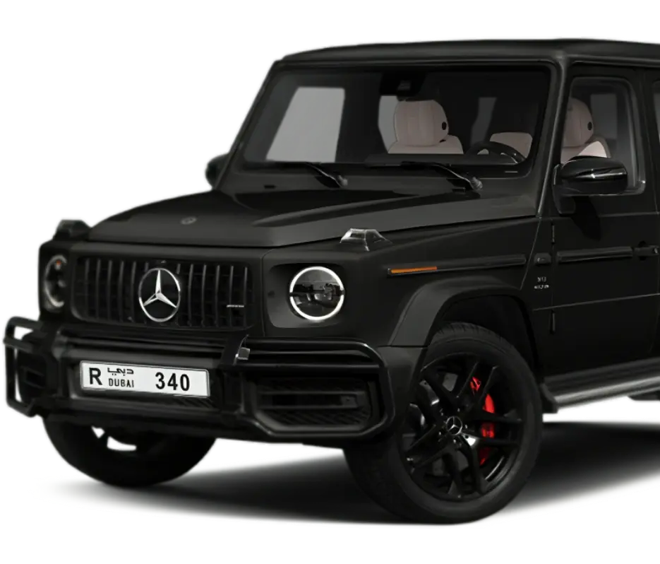 G Wagon VIP Number Plate Mercedes Dubai Rental G wagon VIP number plate Mercedes luxury rental Dubai